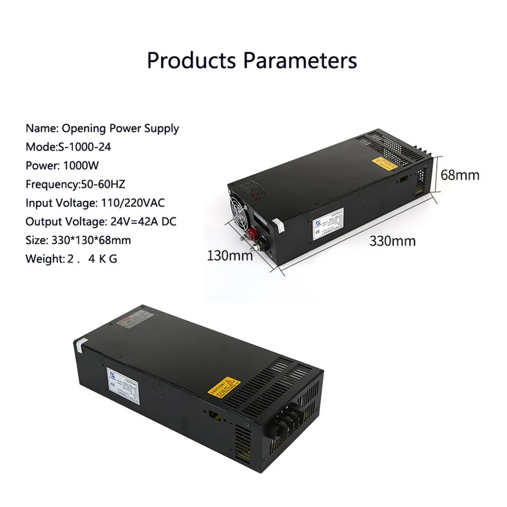 Светодиодная лента питания AC110V 220V к DC24V трансформатор освещения для светодиодной ленты переключения света драйвер адаптера питания