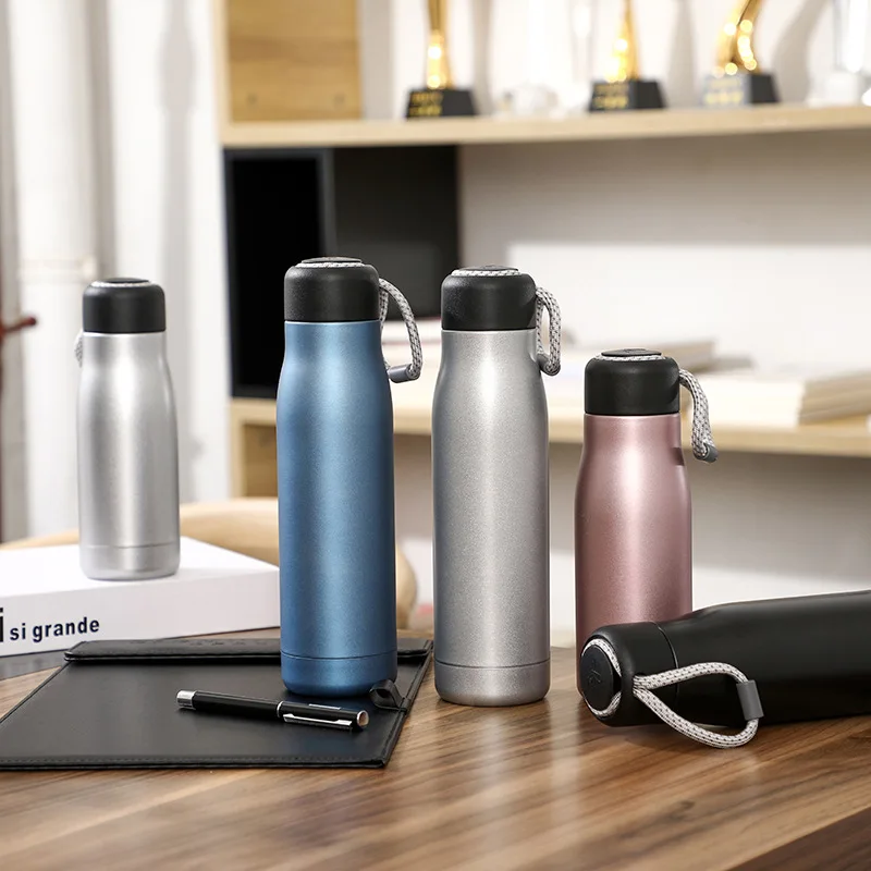 Portable Double Stainless Steel Vacuum Flasks Coffee Tea Thermos Mug Sport Travel Mug Large Capacity Thermocup