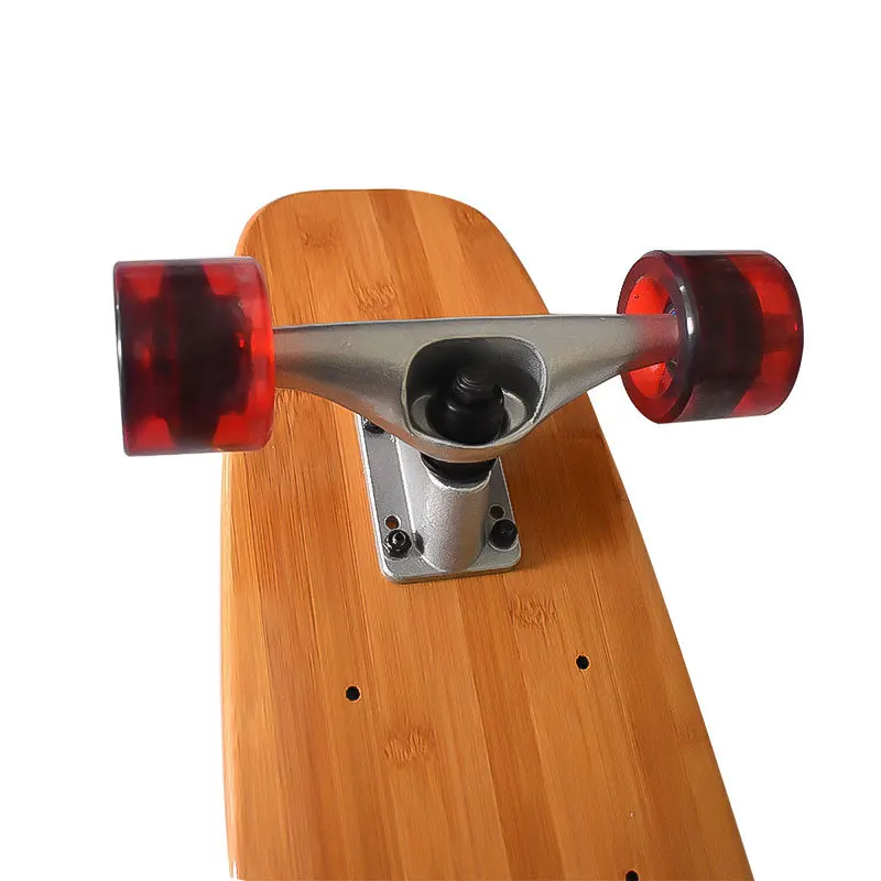 68x11x25cm Mini Cruiser Board Quality Wood Skateboard Bamboo