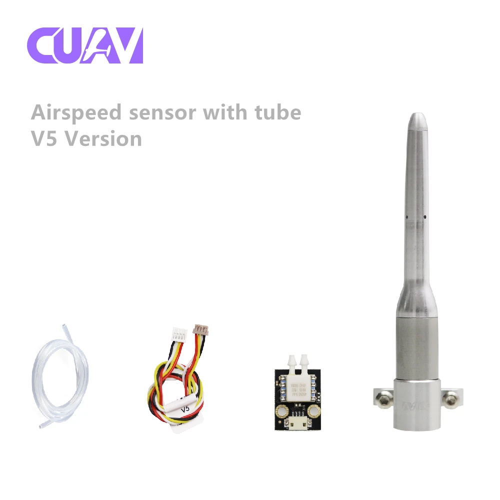 

CUAV HOT Pitot Tube Airspeed meter airspeed sensor kit Differential for Pixhawk APM PX4 Flight Controller RC Model drone