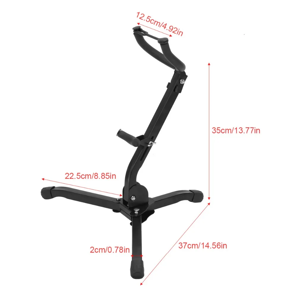 foldable portable alto tenor saxophone stand