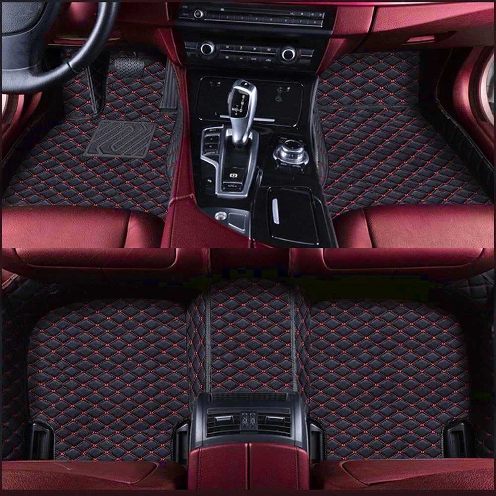 Luks Surround Araba Paspas Seti Toyota Icin Rav4 2013 2020 Sol El Surucu Surucu Ve Yolcu Koltugu Ridged Pu Deri Hali Paspaslar Aliexpress