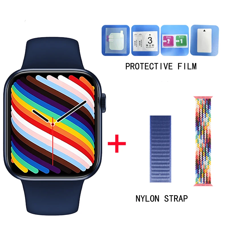 Wearpai Smart Watch HW19 Full Screen Sleep Monitor Double Buttons Make Call Smartwatch Sport Women Men pk iwo 13 W46 IWO W37 PRO 