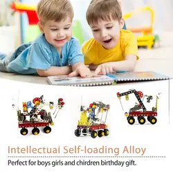 2019 Горячая интеллектуальная самозагрузка сплава DIY строительные блоки головоломки игрушки для мальчиков девочек Рождественский подарок