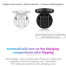 TW40 Tws сенсорное управление Bluetooth Наушники Hi-Fi стерео супер бас беспроводные наушники HD микрофон Шумоподавление для realme x2 pro fones sem fio auricolari bluetooth audifono bluetooth inalambrico