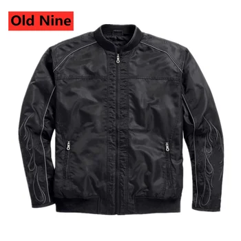 

Old Nine Outdoor Waterproof SoftShell Jacket Autumn Winter Motorcycle Touring Riding Clothing Moto Logo Model 98562 Size EUR