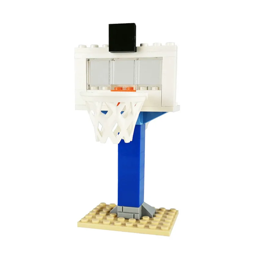 Character Scene Basketball Stand Building Blocks Accessories Set Children DIY Compatible Legoeds Toy Gift (3)