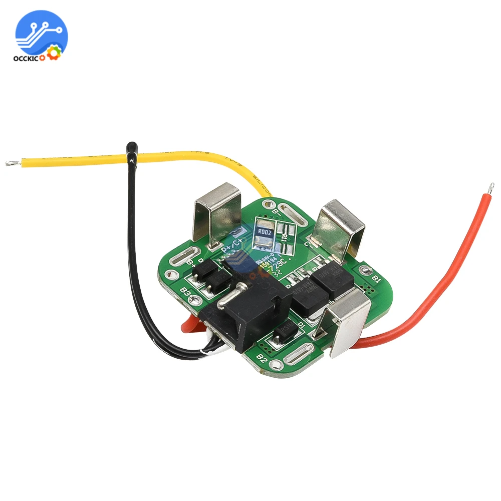 BMS 4S 14 8 V двойной МОП 18650 Защитная плата для зарядки литиевого аккумулятора