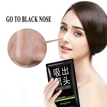 

100PCS Blackhead Remover Nose Mask Chin Forehead Black Head Mask Acne Treatment Pore Strip Black Mask Peeling Skin Care