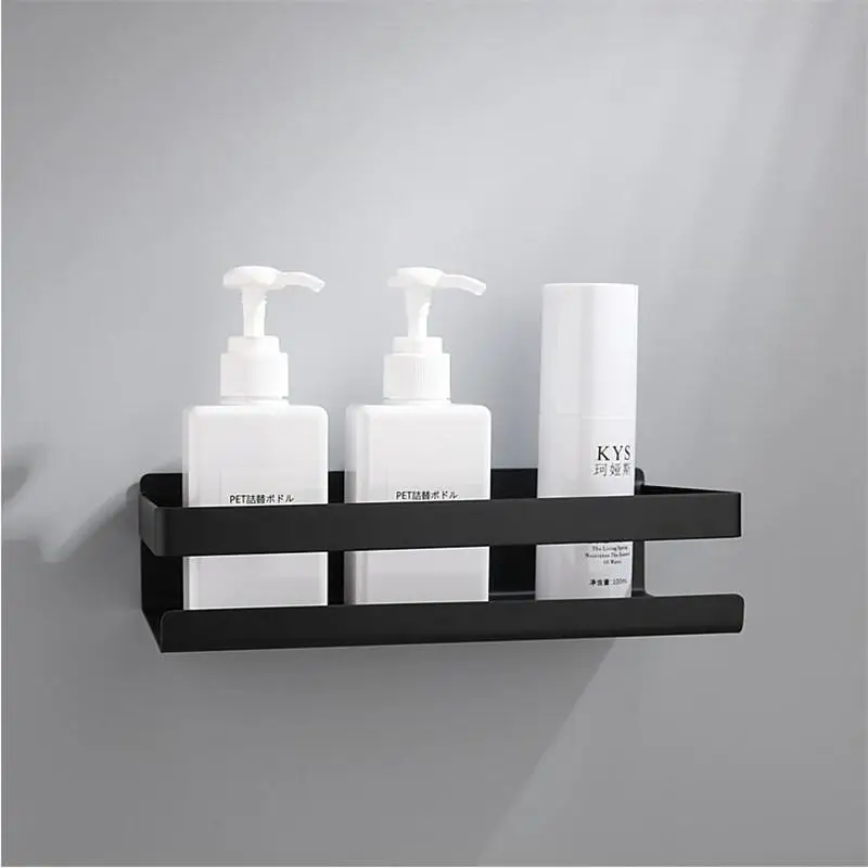 Storage Rack Bathroom Shelf Shower Shelf Bathroom Storage Shelf Storage Shelf Bathroom Accessories Shower Rack Bathroom Corner Shelf Shampoo Rack Shampoo Holder Bathroom Shelf Stainless Steel Shower Rack Corner Shelf Square Bath Shower Black/Nickel Storage Organizer Rack