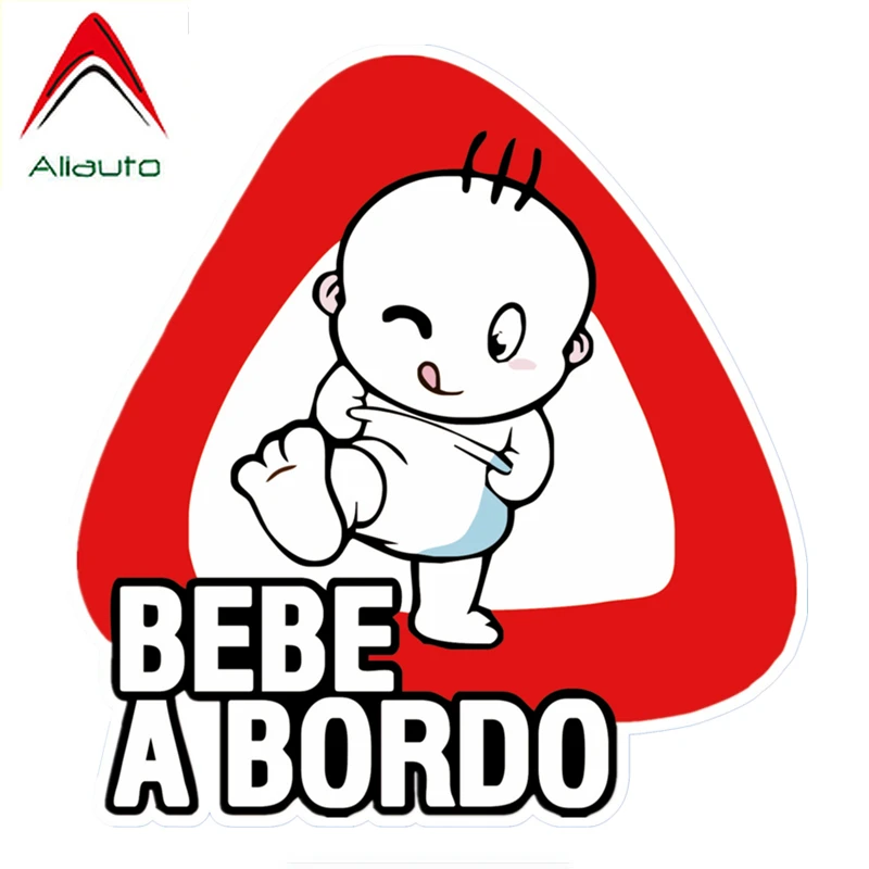 Aliauto красивая Автомобильная наклейка Детская на борту Bebe A Бордо автомобильное
