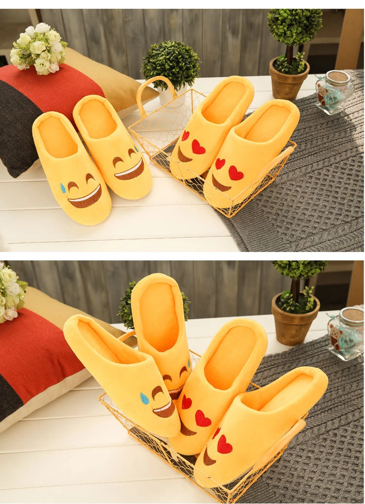 Indoor Warm Women Slippers Cute Soft Bottom Cartoon Winter Shoes Woman House Floor Slipper Warm Plush Girls Home Slides