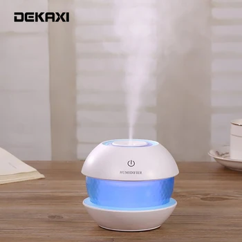 

DEKAXI 460ml Mini USB Ultrasonic Humidifier Magic Drill Air Humidifier Aroma Essential Oil Diffuser Aromatherapy for Office SPA