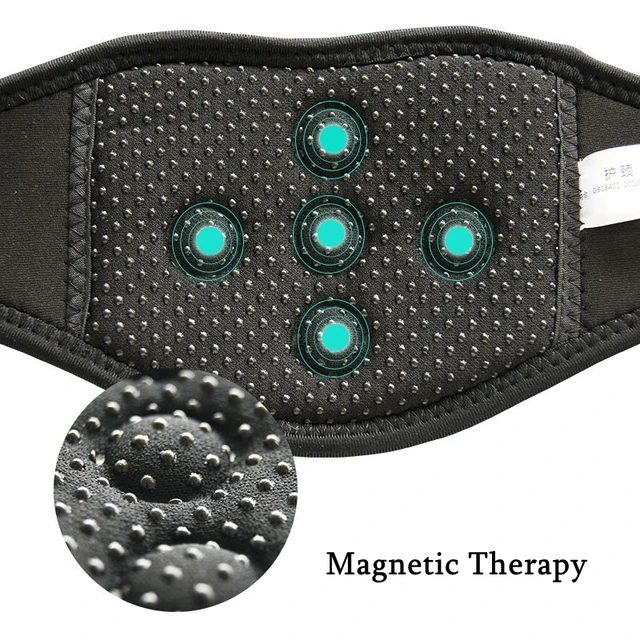 Turmalin Mágneses Terápia Termikus Önmelegítő Nyaki Öv Nyak Támogató Masszőr Méhnyak Csigolya Egészségvédelem - Image 2