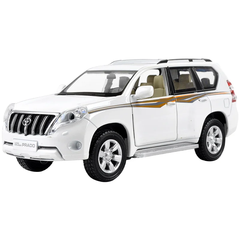 Новинка 1:32 Toyota PRADO SUV Литые и игрушечные автомобили модель автомобиля со звуком