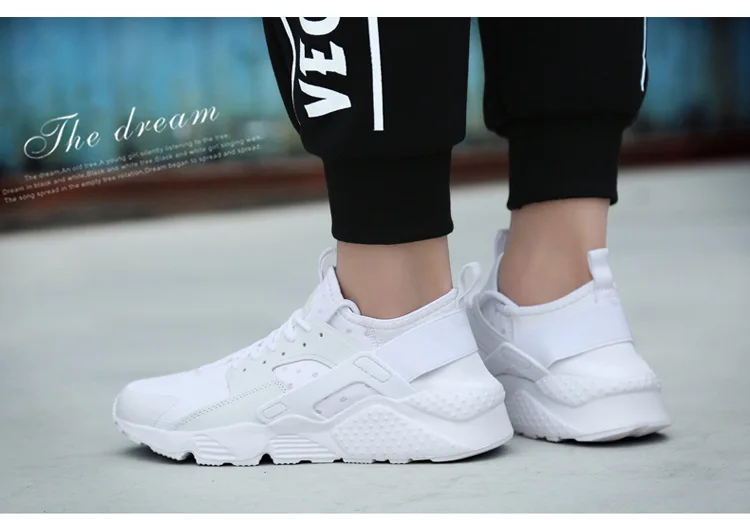 Running Sport Shoes Spring Light Mesh Breathable Couple Casual Jogging Sneakers Large Size 36-47 Women Flat Shoes