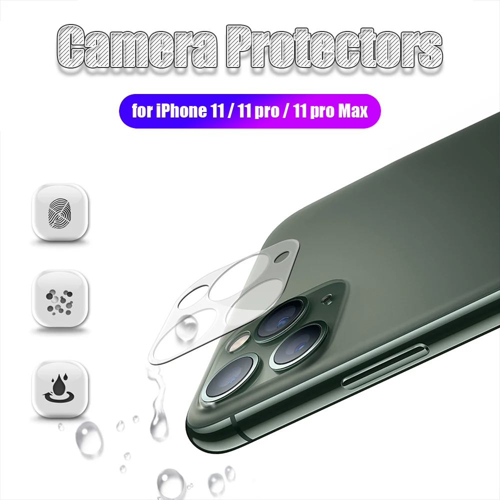 1 шт закаленное стекло задняя камера объектив протектор экрана аксессуары для iPhone 11 iPhone 11 Pro Max Защитная стеклянная пленка