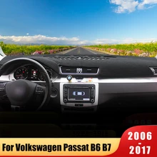 Коврик для приборной панели автомобиля, светильник, коврик, солнцезащитный козырек, ковры LHD для Volkswagen VW Passat B6 B7 2006- для Passat CC 2009