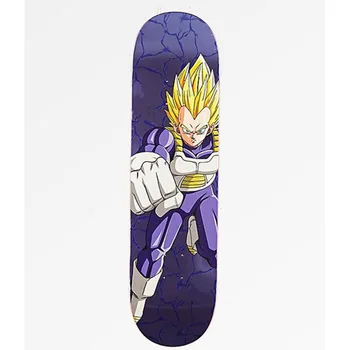 

Cartoon Dragon Ball Super Saiyan Burst Pattern Path The Boy Skateboard Become Warped Plate Action Figure Collect Model Toy M2419
