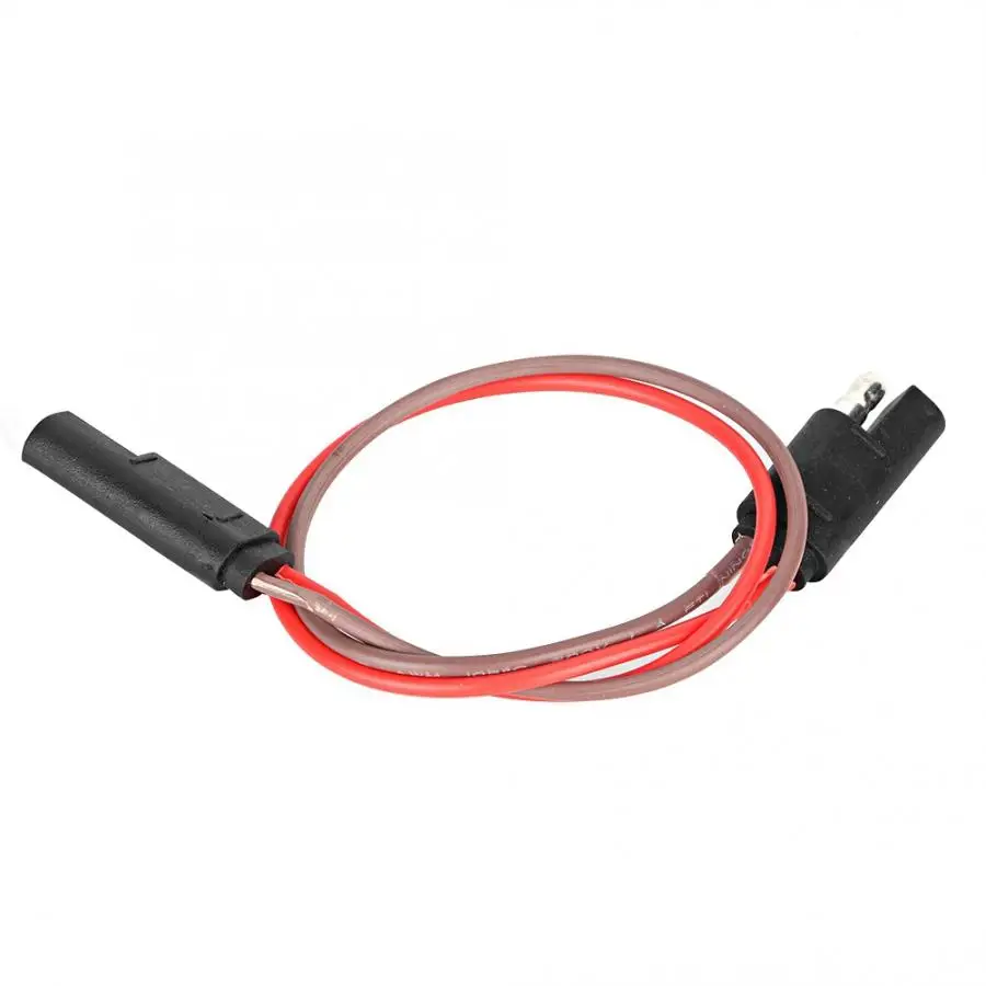 2 контактный разъём с пружинным удлинительным кабелем 18x2AWG адаптер для проводки разъем аксессуар прицеп вилка буксирный Канат адаптер