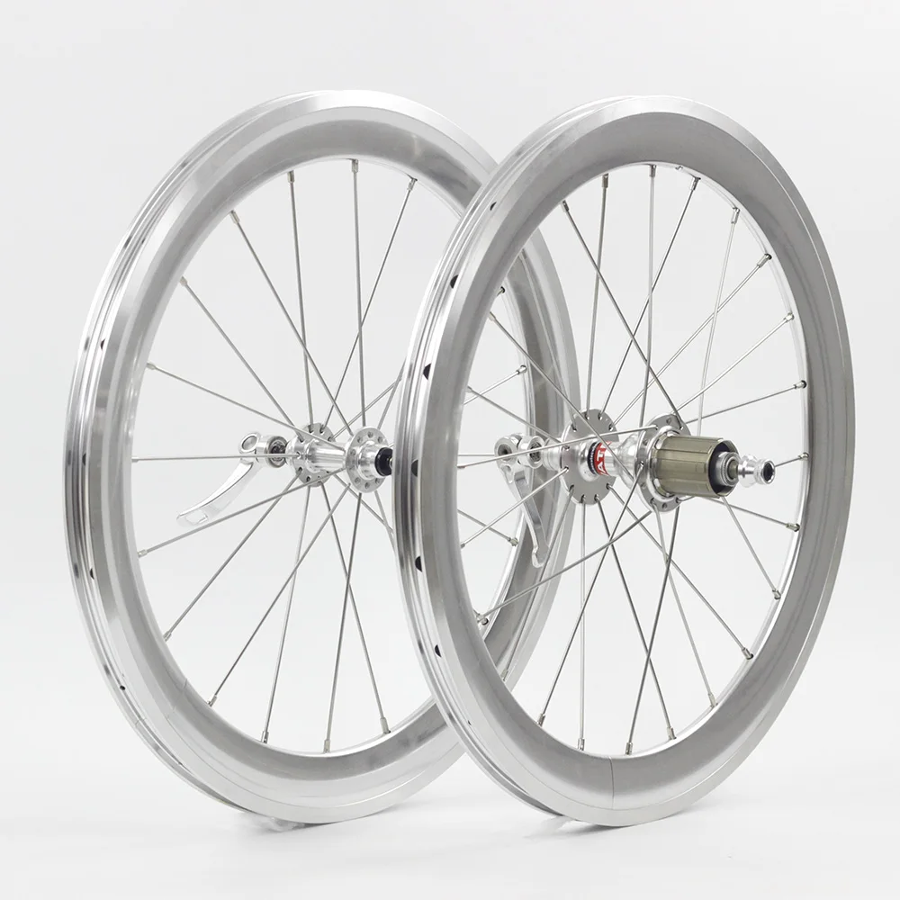SILVEROCK Alloy Wheelset 20 &quot406 451Rim суппорт тормоз высокий профиль 11s для трицикла складной