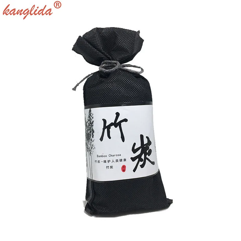 

KANGLIDA 4pcs Car Home Odor Absorber Activated bamboo charcoalCarbon Air Freshener Deodorant Random Colors