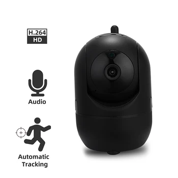 

OSVR 1080P Wireless IP Camera Cloud Wifi Camera Smart Auto Tracking Human Home Security Surveillance CCTV Network Color Black