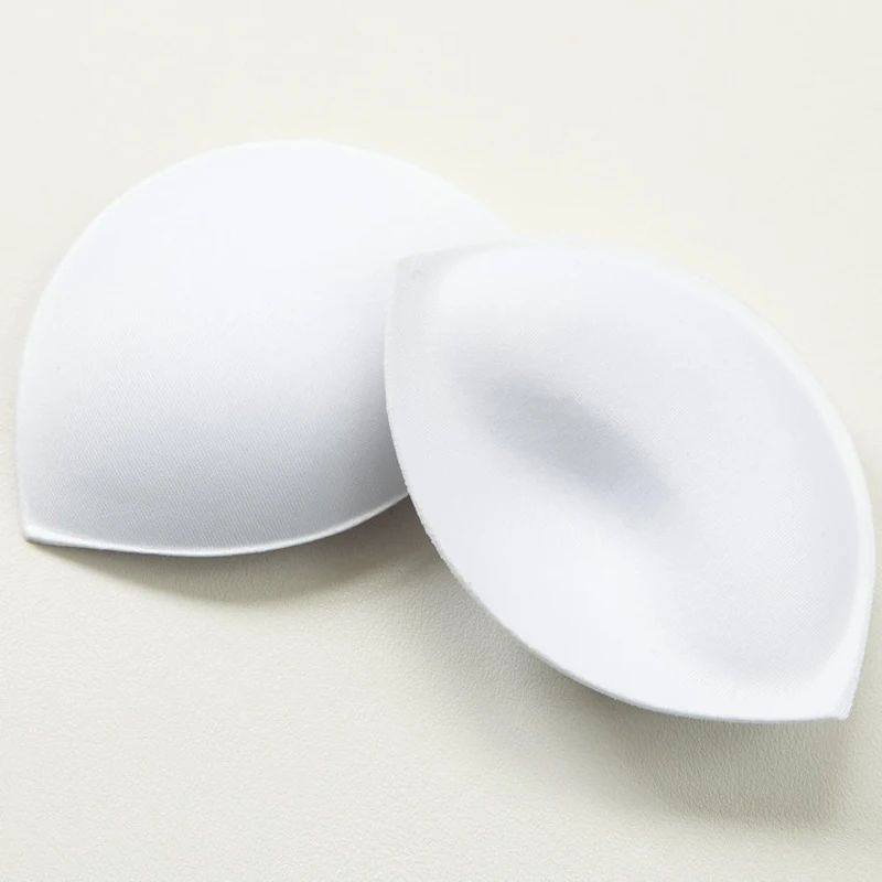 1/3/5Pair Thick Sponge Bra Pads Breast Enhancer Push Up Removeable Bra Padding Foam Inserts Cups for Swimsuit Bikini Padding