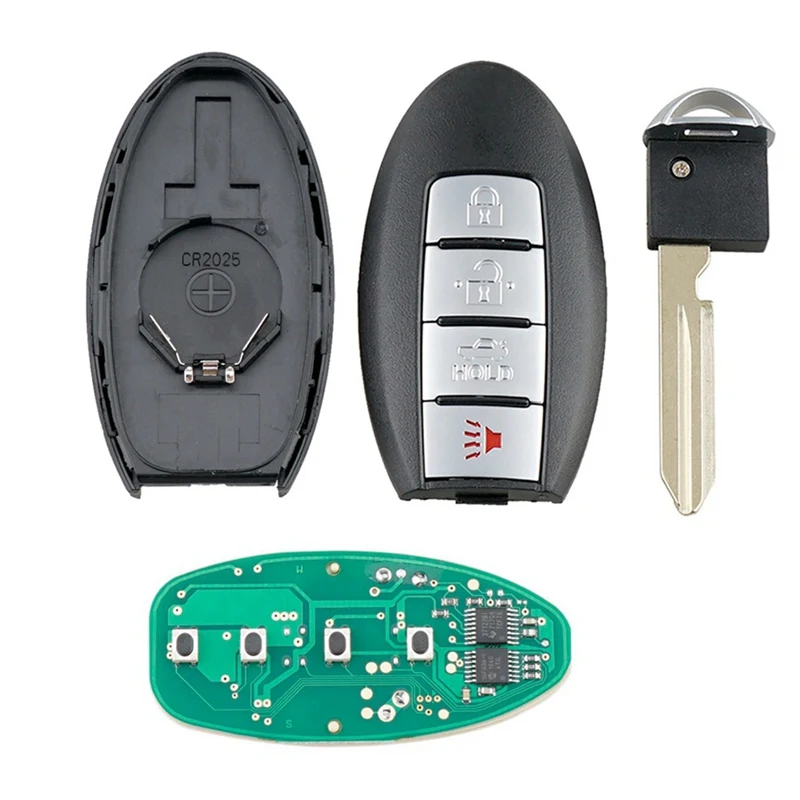 Умный дистанционный ключ костюм для Nissan Micra K13/Juke F15/Note E12/Leaf/433,92 MHz/ID46 чип TWB1G662