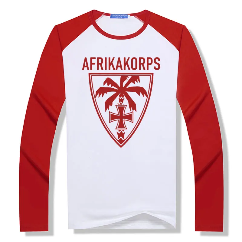 Мужская футболка с длинными рукавами и открытыми плечами Maglietta AFRIKA KORPS