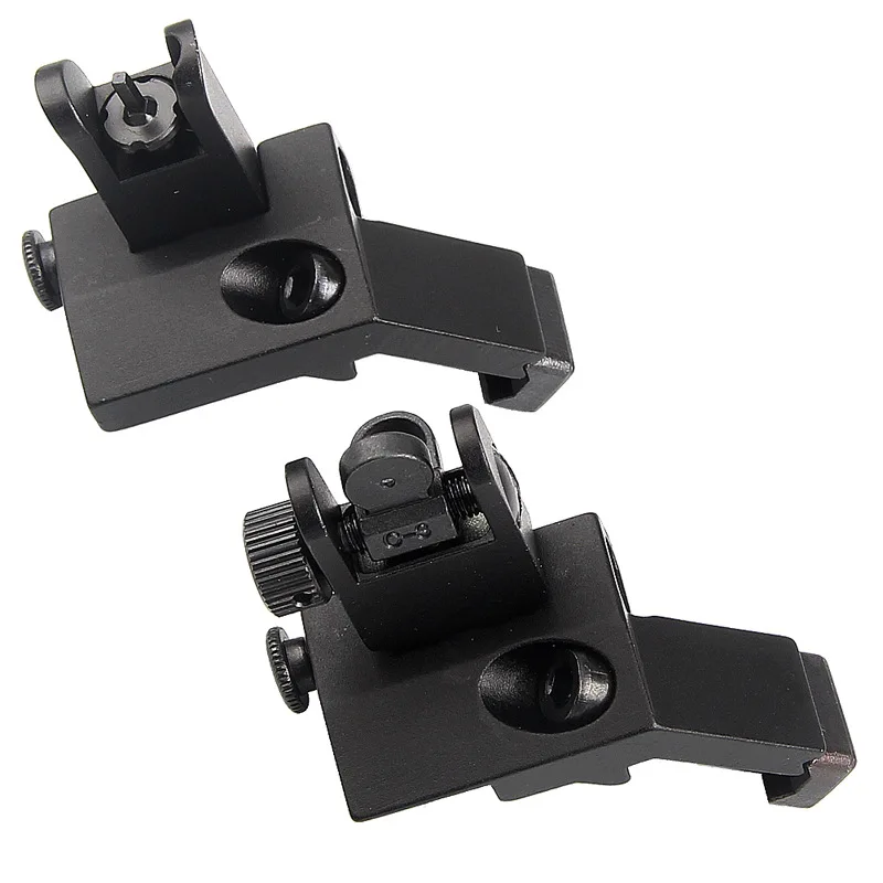 

TOtrait Front and Rear Flip Up 45 Degree Offset Rapid Transition Backup Iron Sight