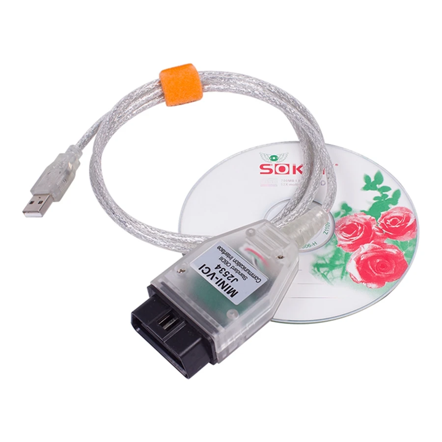 Мини VCI V15.00.028 новейшая версия чипа FTDI FT232RL высокопроизводительный OBD SAEJ2534 для