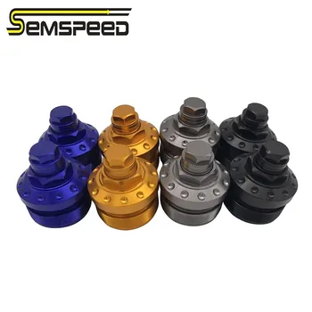 

CNC YZF-R15 Motorcycle Accessories For Yamaha YZF R15 V1 V2 V3 Front Shock Absorber Screw Cover Cap Preload Adjusters Fork Bolts