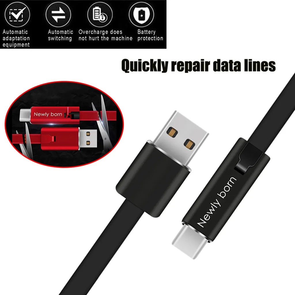 

Repairable USB Data Sync Charging Charger Cable For Samsung Galaxy Note10 + S10 Google Pixel 3 XL HUAWEI Mate20 P30