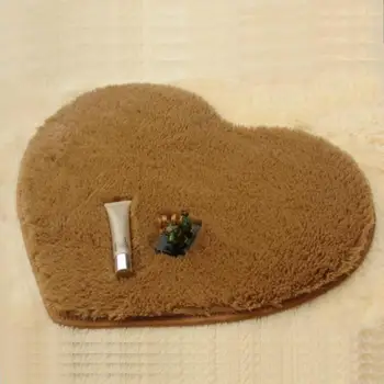 

Bedroom Rug Heart Shaped Bedroom Carpet 40x30cm 40x30cm Pad Nonslip Bathroom Mat Floor Shower Foam Tub