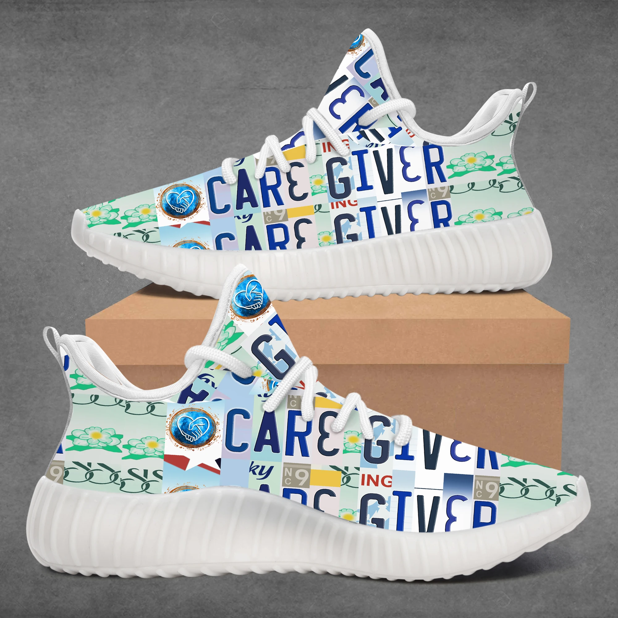 

Custom Theme Caregiver Sneakers Shoes Men Women Shoe