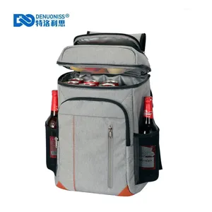 Сумка-холодильник DENUONISS, 22 л, 100% герметичная большая изолированная сумка, уличная сумка для пикника, пляжа, Термосумка, охладитель, автомобильный холодильник для еды