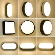 Уличный настенный светильник IP65 Водонепроницаемый светодиодный настенный светильник для внешнего сада современный балкон крыльцо бра светильник ing lampa wandlamp