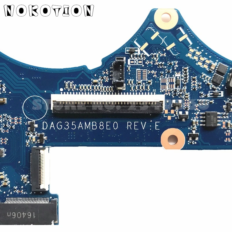 NOKOTION для hp 15-AX020CA 15-AX Материнская плата ноутбука 856678-001 856678-501 856678-601 DAG35AMB8E0 I7-6700HQ процессор GTX 960M 4GB