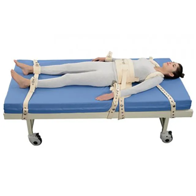 Lying Bed 6 Points Hands Feet Waist And Shoulder Controlled
