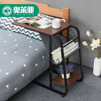 

Mobile Lazy Bedside Laptop Computer Desk Bed Adjustable Desk Sofa Side Table Storage Side Table