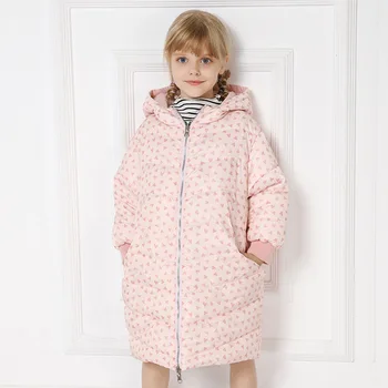 

High Quality Pink Kids Winter Clothes for Toddler Girl Popular Warm Girl's Winter Coat or Jacket with Double-Faced