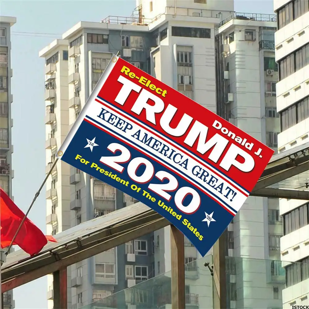 Re Дональд флаг "Трамп" 3X5 футов 2020 Трамп флаги держать America Great с латунная