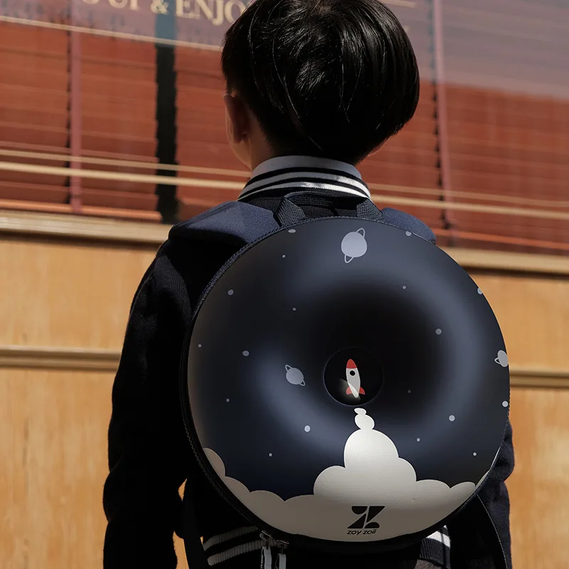 

Zoyzoii Kindergarten Angel Backpack Backpack Rainbow Donuts Star School Bag Christmas School Gift
