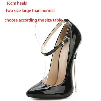 

YEELOCA 2020 16 Cm Heels Women A001 Sexy Pumps Shoes Super High Heels GF147