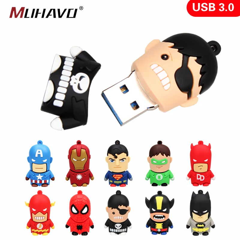Флеш-накопитель 3 0 128 ГБ usb флеш-накопитель 64 флешка 32 новая мультяшная карта
