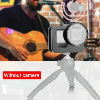 

Metal Protective Case with UV Lens Suitable For Gopro Frame Hero Shell Case Protective with Metal Cage Insurance 9 Housing X4C3