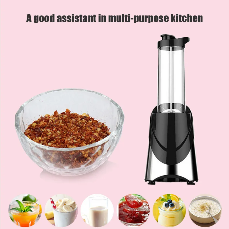 Electric Juicer Blender Stainless Steel Fruit Mixers Juice Maker Machine for Home Kitchen LXY9