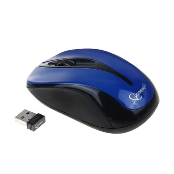 

Gembird MUSW-325 mouse, wireless, optical, 1000 dpi, 1xAA, USB, blue 2258116