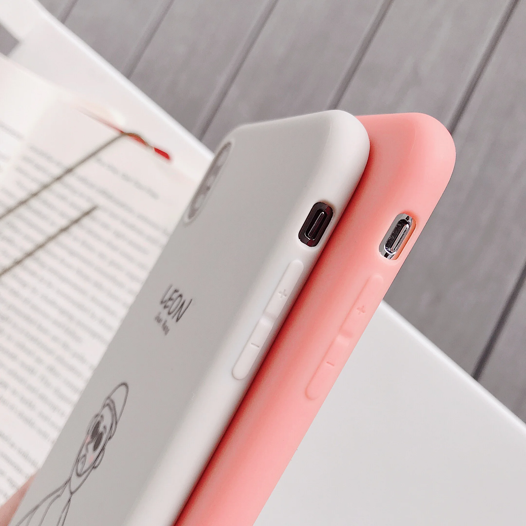 Leon Matilda чехол для iPhone 7 8 Plus coque 11 Pro 6 6S X XS Max XR силиконовый мягкий ТПУ задний